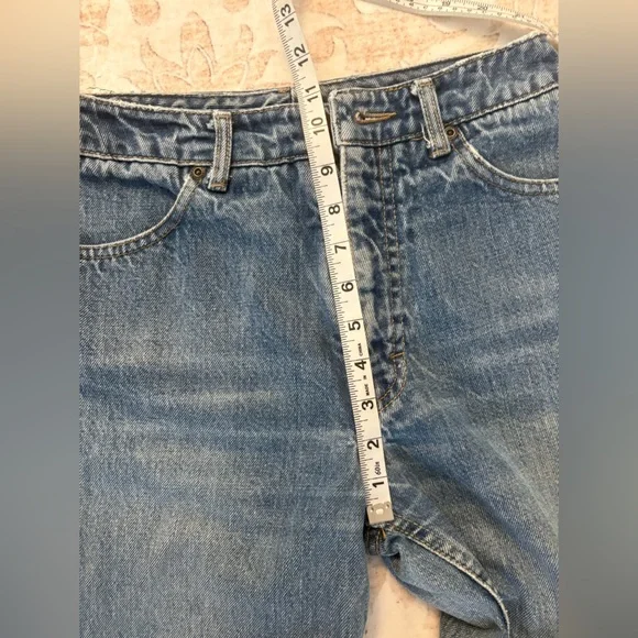 Vintage Calvin Klein Classic Blue Straight Leg Jeans size 4 - Picture 3 of 4